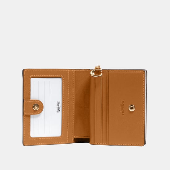 Refined Pebbled Leather Snap Wallet - Image 2