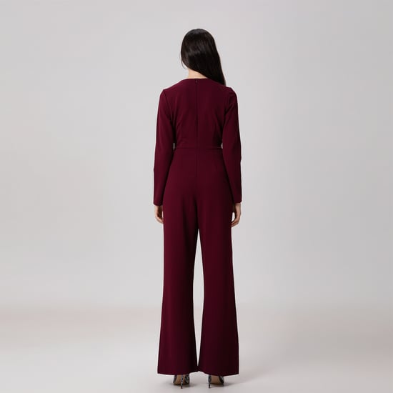 Jumpsuit met V-decolleté - Image 4
