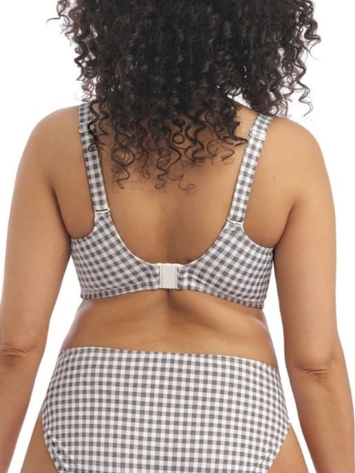 Checkmate Plunge Bikini Top