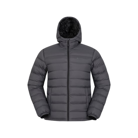 Mountain Warehouse Heren Seasons II Camo Gewatteerde Jas (Medium Grijs) - Image 1