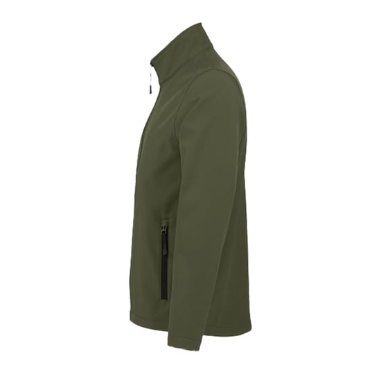 SOLS Heren Race Soft Shell Jas (Leger) - Image 3