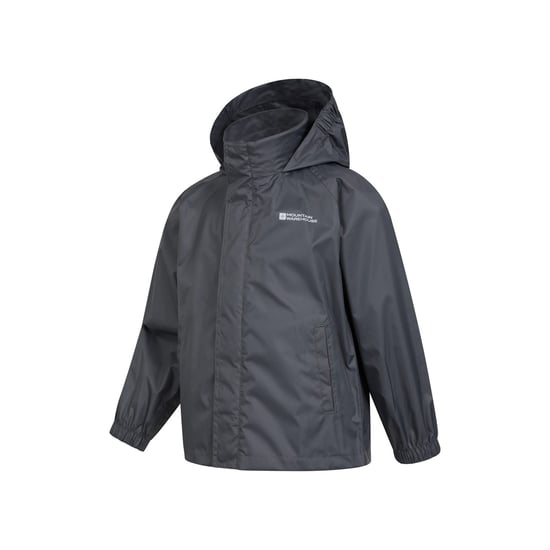 Mountain Warehouse Pakka II Waterdichte Jas voor Kinderen/Kinderen (Grijs) - Image 4