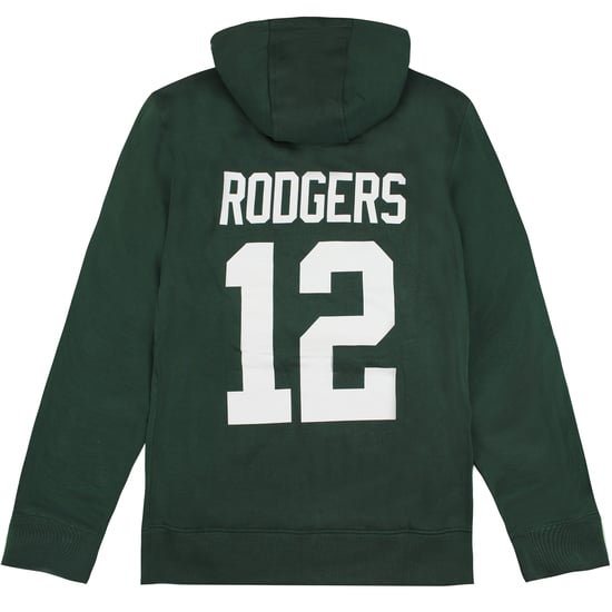 Fanatics Green Bay Packers Aaron Rodgers Mens Hoodie