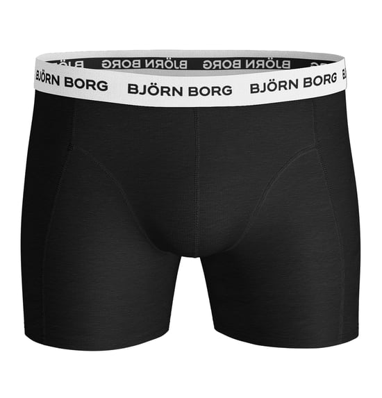 Björn Borg - 5 Paar Herenslips | Katoenen Stretch Boxer Shorts Ondergoed - Zwart / Wit - Image 2