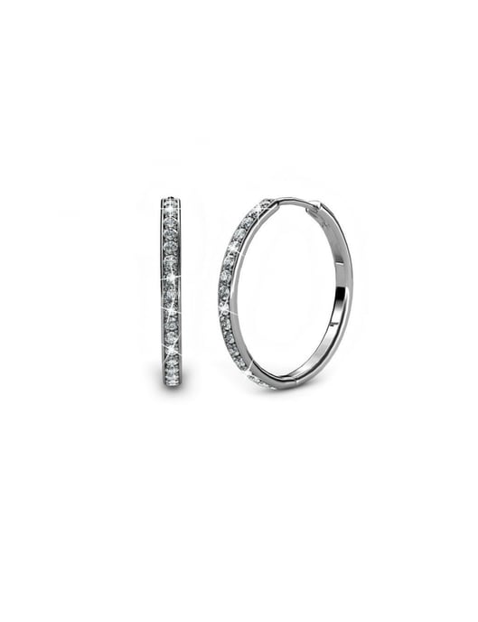 Chique Circle Hoop Sets - Oostenrijks kristal - Image 2