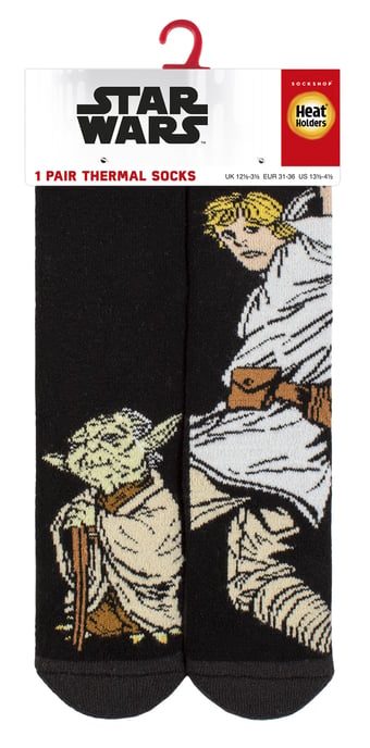 Heat Holders Lite - Star Wars wintersokken voor kinderen - Luke & Yoda - Image 2