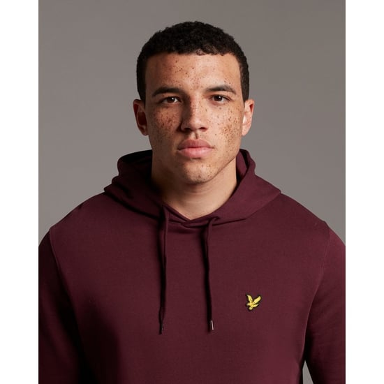 Lyle & Scott pullover hoodie in bordeauxrood - Image 4