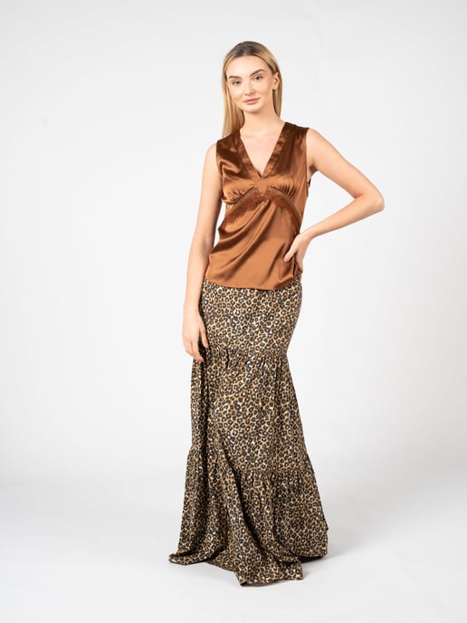 Pinko Top Sabino Vrouw bruin - Image 2
