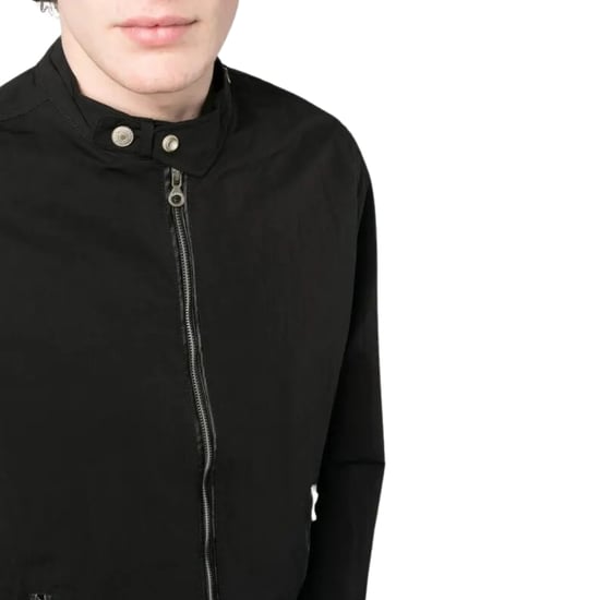 Diesel Plain Black Thin Jacket