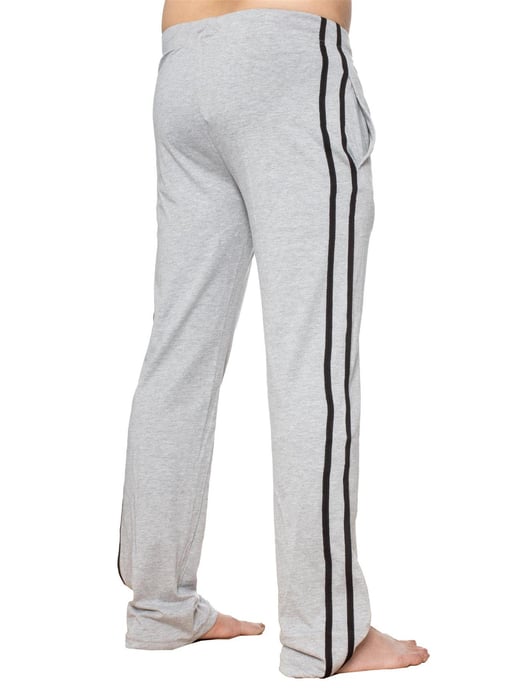 Enzo | Heren T-shirt & Broek Loungewear Set - Zwart/Grijs - Image 4