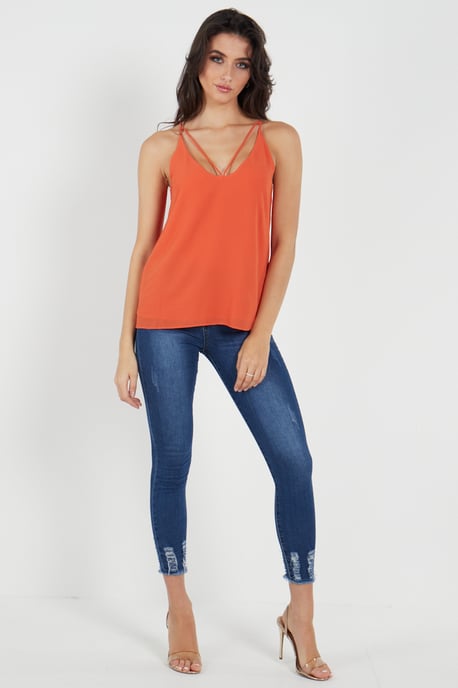 Gewone strappy cami top - Image 1