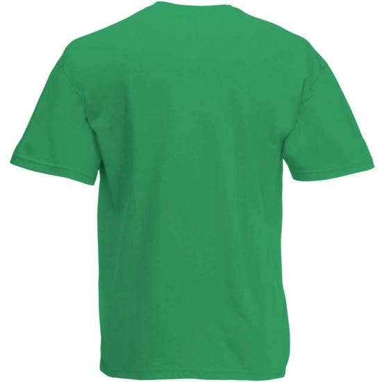 Fruit Of The Loom Heren Valuegewicht V-hals, T-shirt met korte mouwen. (Kelly Groen) - Image 2