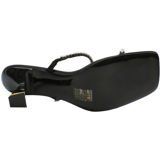 Ted Baker Rinita Diamante Dames Zwart Hak Sandalen - Image 5