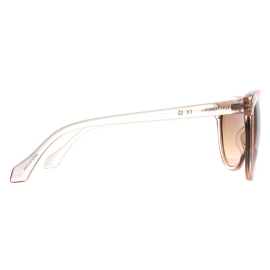 Calvin Klein Cat Eye Womens Crystal Beige Brown Gradient CK19534S