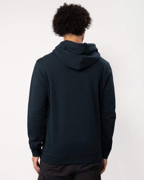 BOSS Orange Wetalk Mannen Pullover Hoodie Met Logo Patch NOS - Image 4