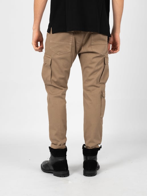 Xagon broek Cargo Mannen beige - Image 4