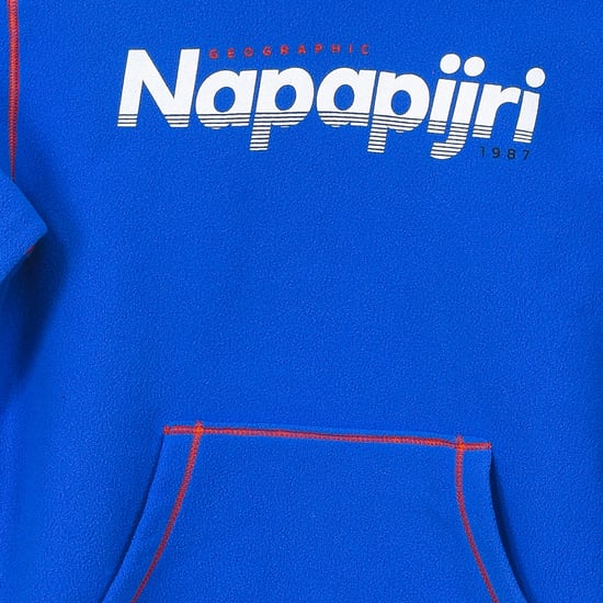 K TAU fleece sweatshirt high neck with hood GA4EPP boy
