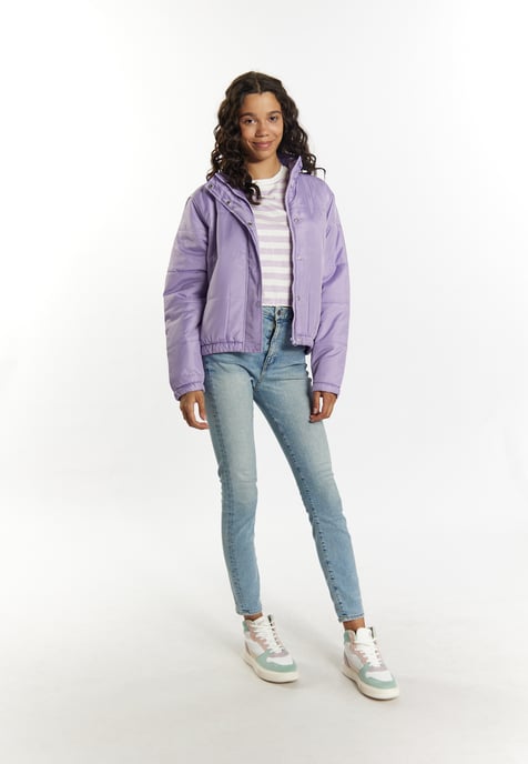 Mymo Licht gewatteerd blousonjack Dames lavendel - Image 2