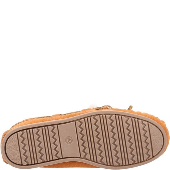 Hush Puppies Kinderen/Kinderen Addison Suède Slippers (Tan) - Image 4