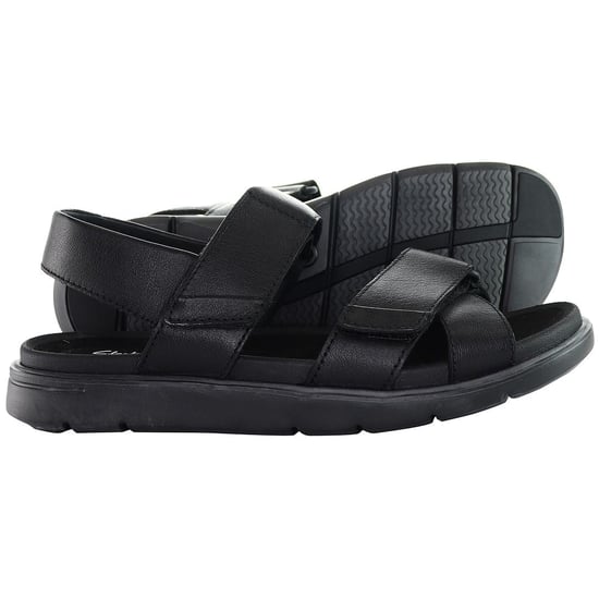 Clarks UnWilmore Band Heren Zwart Sandalen - Image 3