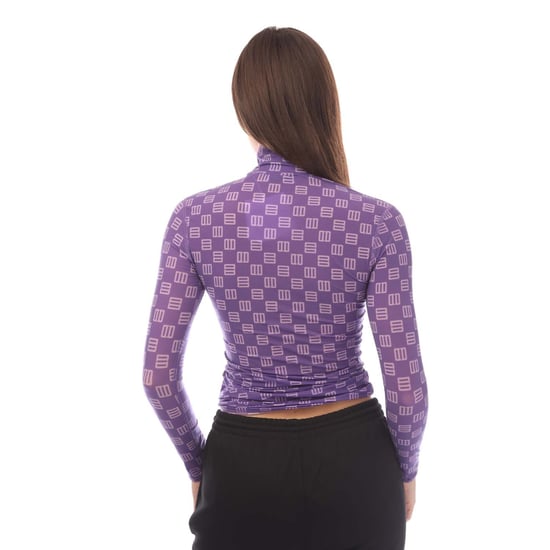 Ambush Monogram Turtleneck Top in paars voor dames - Image 3
