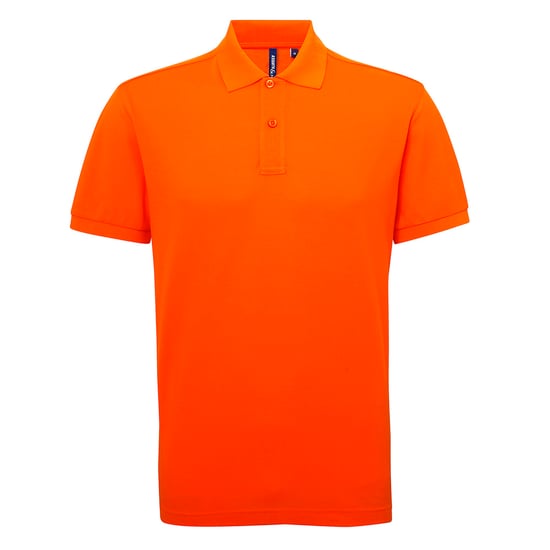 Asquith & Fox Heren Poloshirt met korte mouwen Prestatiemengsel (Oranje) - Image 1