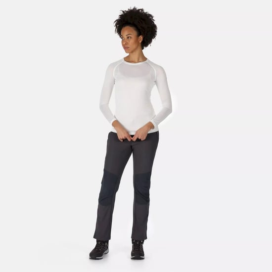 Regatta Womens/Ladies Questra IV Stretch Hiking Trousers (Seal Grey)