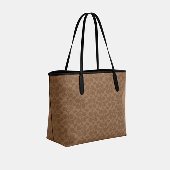 Cosmic Coach City Tote in Signature Canvas in Rexy
