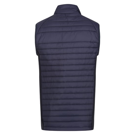 Regatta Mens Navigate Quilted Hybrid Gilet (Navy/French Blue)