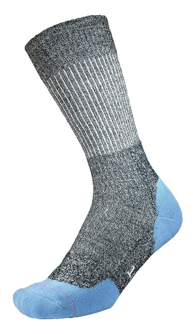 1000 Mile - Dames Fusion Repreve Dubbele Laag Anti-Blaren Wand socks - Marine / Korenbloem - Image 1