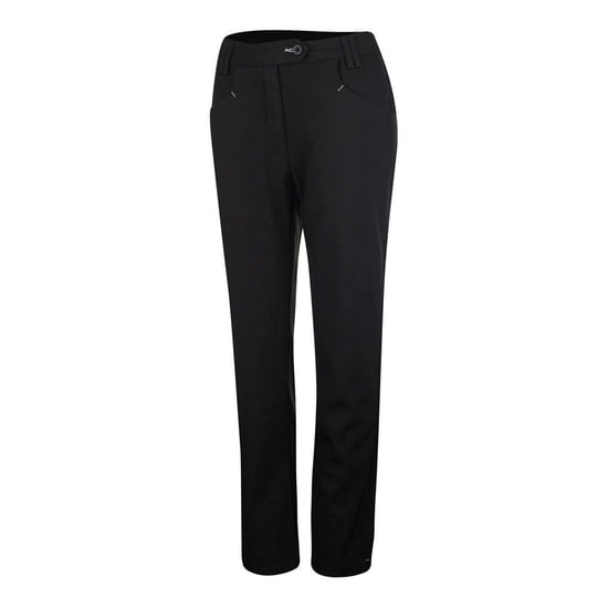 Island Green Dames/Dames Bonded All Weather Golfbroek (Zwart) - Image 1