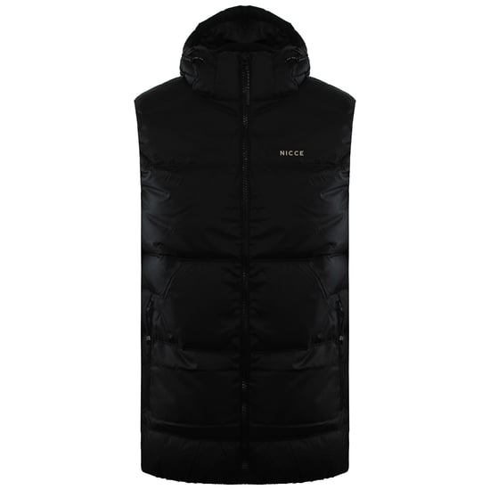 Nicce Expo Heren Zwart Gilet - Image 2