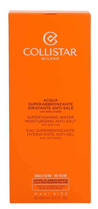 Collistar Supertanning Water With Aloe Milk 400ml. - Image 2