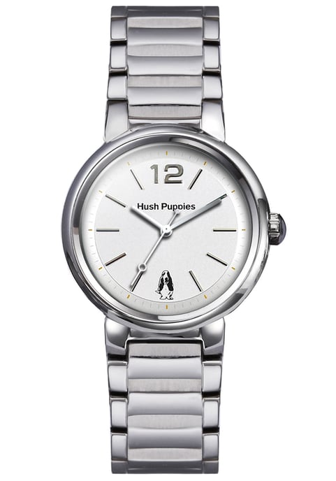 Hush Puppies: Orbz Women's White Watch