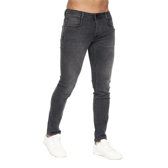 Crosshatch Heren Malcolm Slim Jeans (Donker houtskool) - Image 5