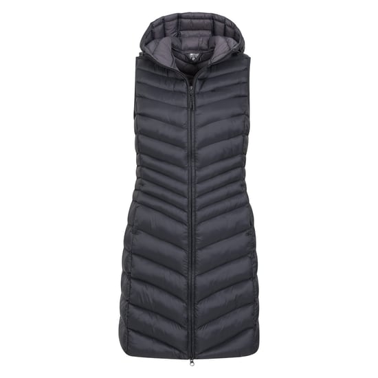 Mountain Warehouse Dames/Dames Florence gewatteerde lange jas (Zwart) - Image 3