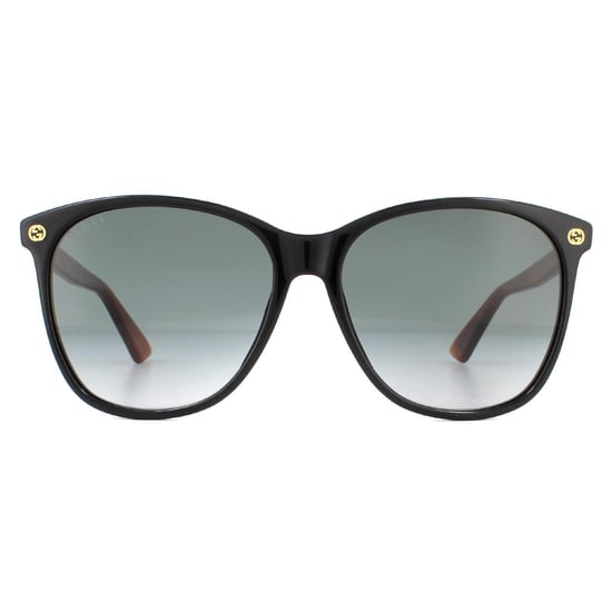 Gucci Zonnebril GG0024S 003 Zwart Bruin Grijs Verloop - Image 1