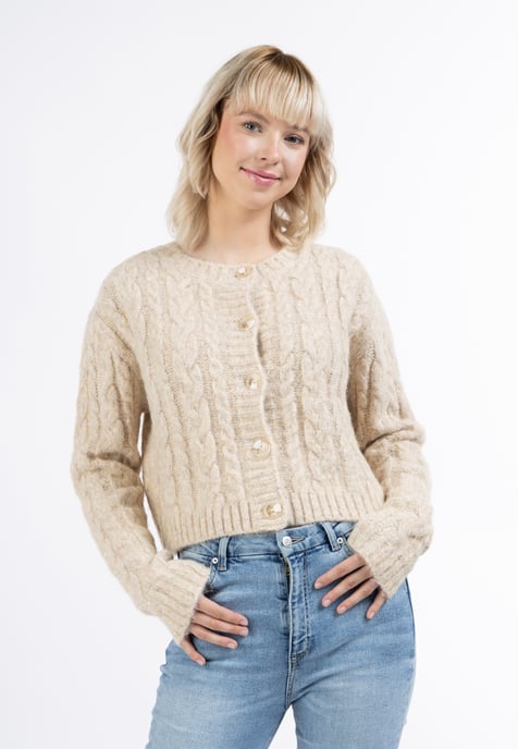Mymo Vest Blonda Dames beige - Image 3