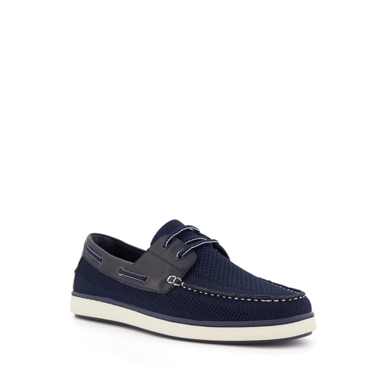 Dune Mens Blaim - Perforated Boat Shoes - Image 1