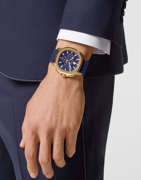 Philipp Plein $keleton $pectre Heren Horloge Blauw PWSAA0323 - Image 3