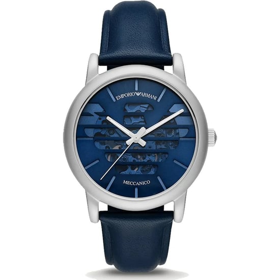 Emporio Armani AR60030 Automatisch Luigi Blauw Herenhorloge - Image 1