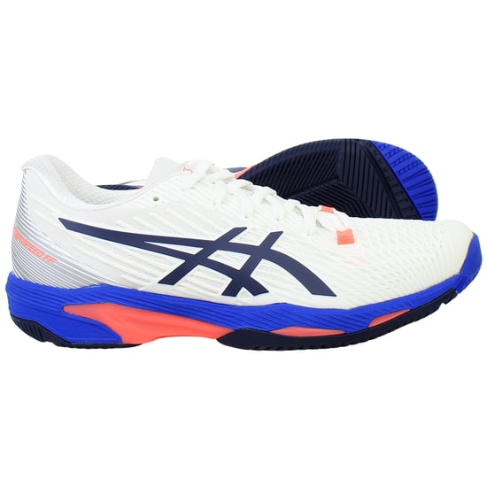 Asics Solution Speed FF 2 Womens White Tennis Shoes - Image 4