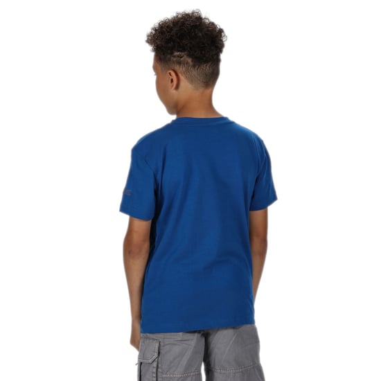 Regatta Kinderen/Kinderen Bosley III Bedrukt T-shirt (Nautisch Blauw) - Image 2