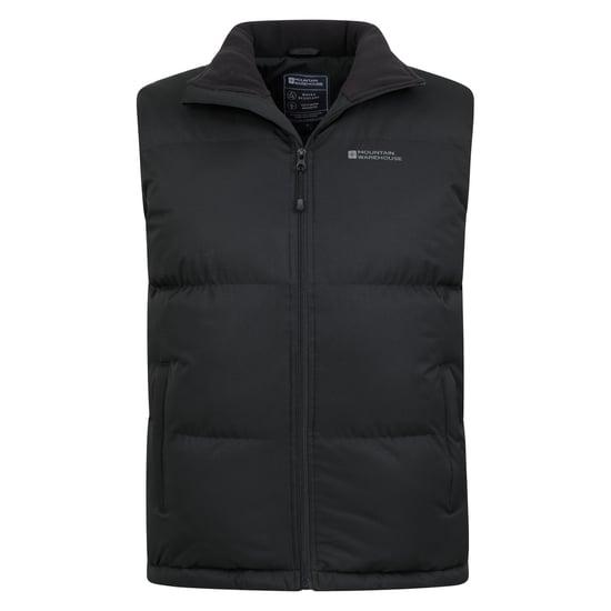 Mountain Warehouse Heren Rock Gewatteerd Gilet (Zwart) - Image 5