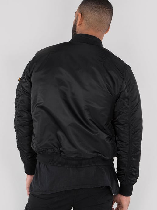 Alpha Industries Heren MA-1 VF NASA Bomberjack in Zwart - Image 5