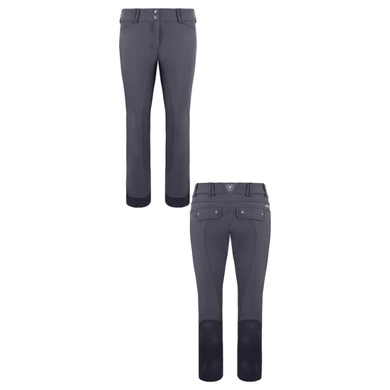 Ariat Tri Factor Womens Brown Knee Patch Breech