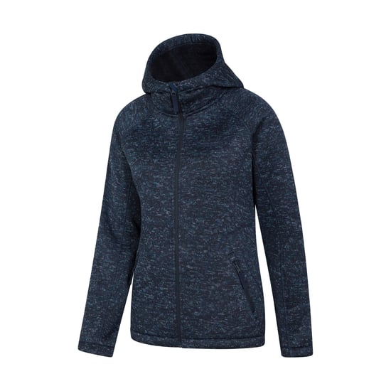 Mountain Warehouse Dames/Dames Nevis Bontgevoerde Full Zip Hoodie (Marine) - Image 4