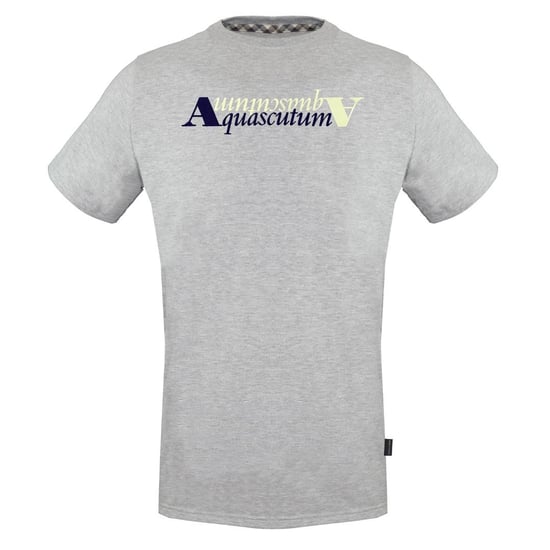 Aquascutum Reflection Logo Grey T-Shirt
