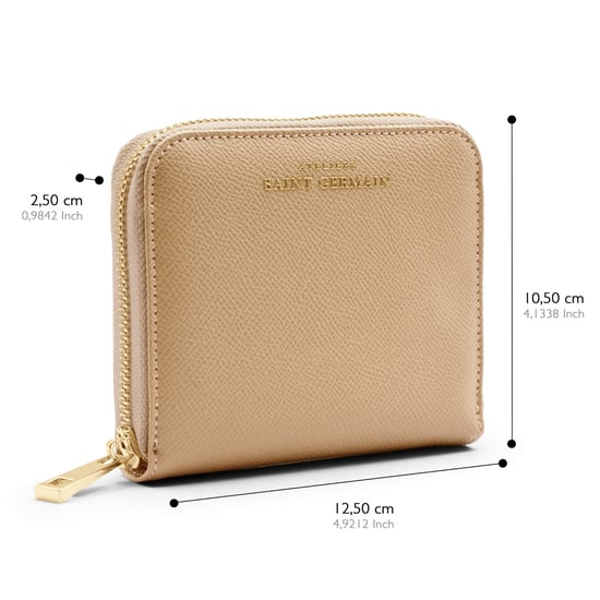Zipped Coin Purse