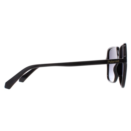Polaroid Square Womens Black Grey Gradient Polarized PLD 6219/S